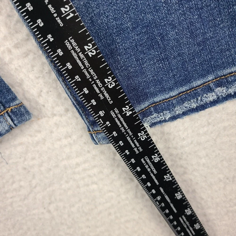Judy Blue Jeans Womens 16W Blue Wide Leg Crop Dark Wash Denim JB88904